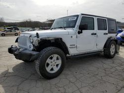 Salvage cars for sale at Lebanon, TN auction: 2017 Jeep Wrangler Unlimited Sport