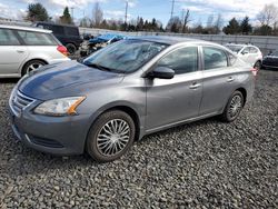 Salvage cars for sale at Portland, OR auction: 2015 Nissan Sentra S