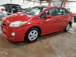 Salvage cars for sale from Copart Lansing, MI: 2010 Toyota Prius