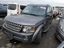 Salvage cars for sale at Martinez, CA auction: 2016 Land Rover LR4 HSE