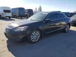 Salvage cars for sale at Hayward, CA auction: 2012 Honda Accord EX