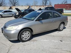 Honda Civic LX salvage cars for sale: 2004 Honda Civic LX