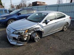 Salvage cars for sale at New Britain, CT auction: 2015 Subaru Legacy 2.5I Limited