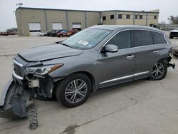 Salvage cars for sale at Wilmer, TX auction: 2018 Infiniti QX60