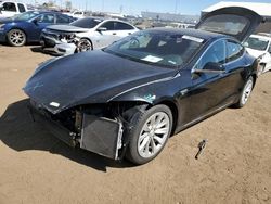 Salvage cars for sale from Copart Brighton, CO: 2018 Tesla Model S