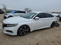Salvage cars for sale at Haslet, TX auction: 2020 Honda Accord Sport