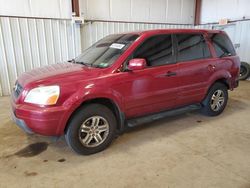 Honda Pilot salvage cars for sale: 2005 Honda Pilot EXL