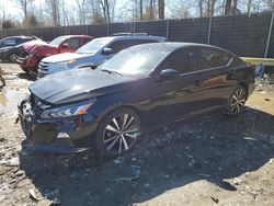 Nissan Altima SR salvage cars for sale: 2020 Nissan Altima SR