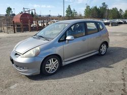 Salvage cars for sale at Gaston, SC auction: 2007 Honda FIT S