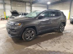 Salvage cars for sale from Copart Chalfont, PA: 2022 Jeep Compass Latitude LUX