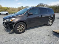 KIA Sedona LX salvage cars for sale: 2016 KIA Sedona LX