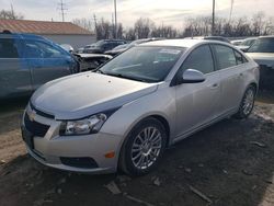 Salvage cars for sale from Copart Columbus, OH: 2013 Chevrolet Cruze ECO