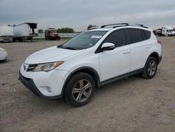 Salvage cars for sale at Houston, TX auction: 2015 Toyota Rav4 XLE