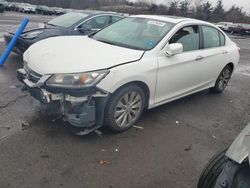 Salvage cars for sale at New Britain, CT auction: 2014 Honda Accord EXL