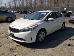 KIA Vehiculos salvage en venta: 2017 KIA Forte LX