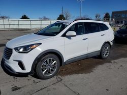 2017 Hyundai Santa FE SE for sale in Littleton, CO