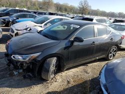 Salvage cars for sale at Conway, AR auction: 2021 Nissan Sentra SV
