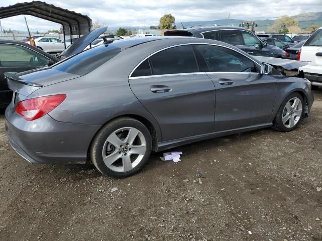 2018 Mercedes-Benz CLA 250