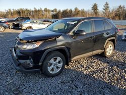 Salvage cars for sale from Copart Windham, ME: 2019 Toyota Rav4 XLE