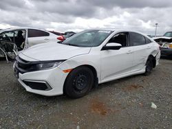 Salvage cars for sale from Copart Antelope, CA: 2019 Honda Civic LX