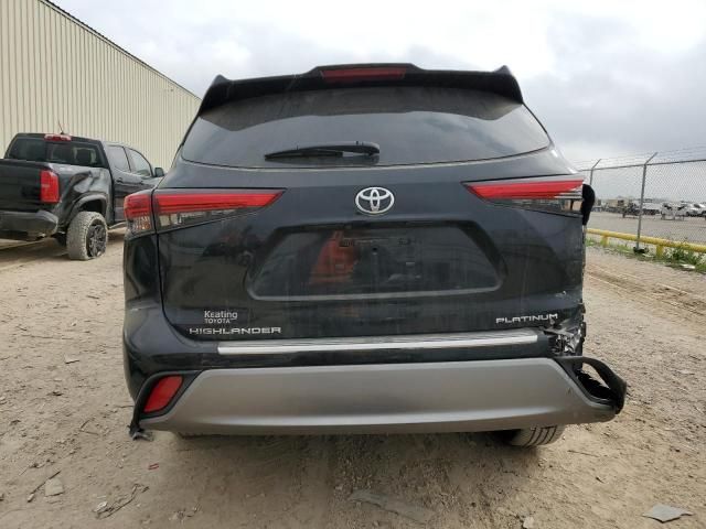 2022 Toyota Highlander Platinum