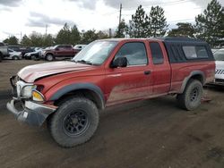 Salvage cars for sale from Copart Denver, CO: 2002 Toyota Tacoma Xtracab