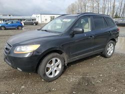 Salvage cars for sale from Copart Arlington, WA: 2009 Hyundai Santa FE SE