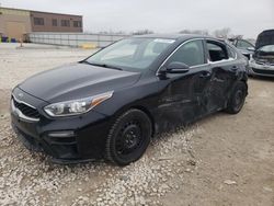 Salvage cars for sale at Kansas City, KS auction: 2020 KIA Forte EX