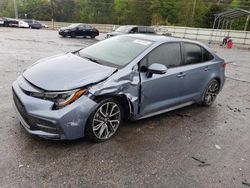 Salvage cars for sale from Copart Savannah, GA: 2020 Toyota Corolla SE