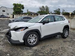 Salvage cars for sale from Copart Opa Locka, FL: 2024 Toyota Corolla Cross L