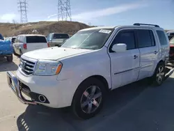 Salvage cars for sale from Copart Littleton, CO: 2013 Honda Pilot Touring