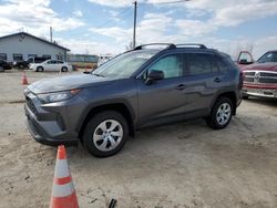 Salvage cars for sale from Copart Pekin, IL: 2021 Toyota Rav4 LE