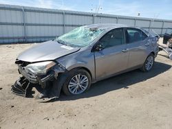 Salvage cars for sale at Bakersfield, CA auction: 2014 Toyota Corolla L