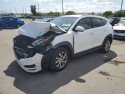 Salvage cars for sale at Miami, FL auction: 2019 Hyundai Tucson Limited