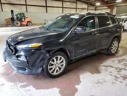 Salvage cars for sale from Copart Lansing, MI: 2015 Jeep Cherokee Limited