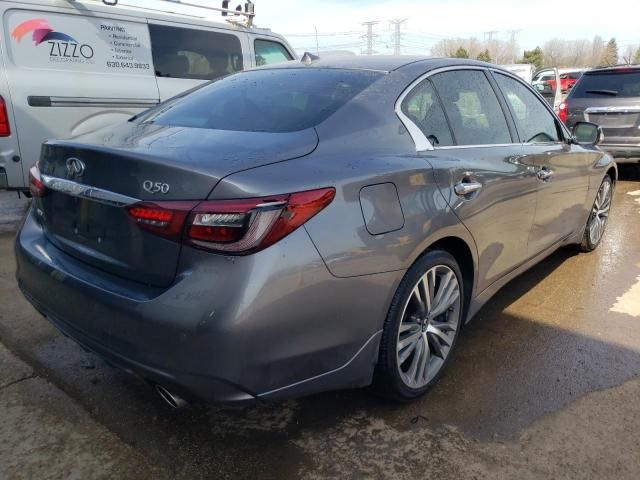 2022 Infiniti Q50 Sensory