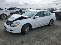 Honda salvage cars for sale: 2007 Honda Accord EX