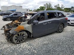 Salvage vehicles for parts for sale at auction: 2021 Honda Odyssey EXL