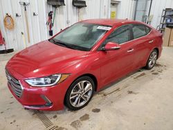 Salvage cars for sale from Copart Mcfarland, WI: 2017 Hyundai Elantra SE