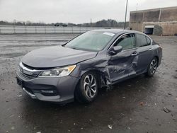 Salvage cars for sale from Copart Fredericksburg, VA: 2017 Honda Accord EXL