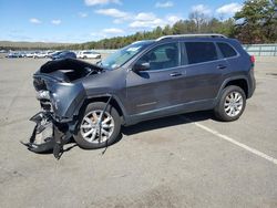 Salvage cars for sale at Brookhaven, NY auction: 2014 Jeep Cherokee Limited