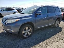 Salvage cars for sale from Copart Eugene, OR: 2013 Toyota Highlander Limited