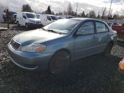 Salvage cars for sale from Copart Portland, OR: 2007 Toyota Corolla CE