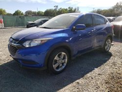 Honda HR-V LX salvage cars for sale: 2018 Honda HR-V LX