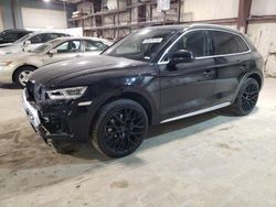 Salvage cars for sale at Eldridge, IA auction: 2018 Audi Q5 Premium Plus