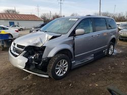 Salvage cars for sale from Copart Columbus, OH: 2019 Dodge Grand Caravan SXT
