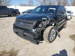 Salvage cars for sale at Bridgeton, MO auction: 2012 Ford Explorer XLT