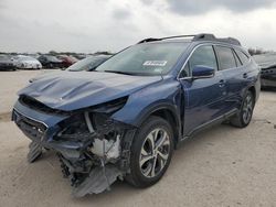 Salvage cars for sale at San Antonio, TX auction: 2020 Subaru Outback Limited