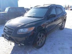 Salvage cars for sale from Copart Anchorage, AK: 2007 Hyundai Santa FE SE