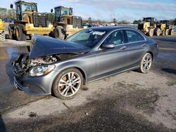 Salvage cars for sale from Copart Dunn, NC: 2017 Mercedes-Benz C300